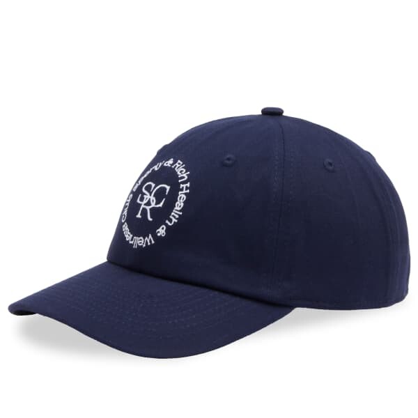 

Вышитая шапка Srhwc Sporty & Rich, белый