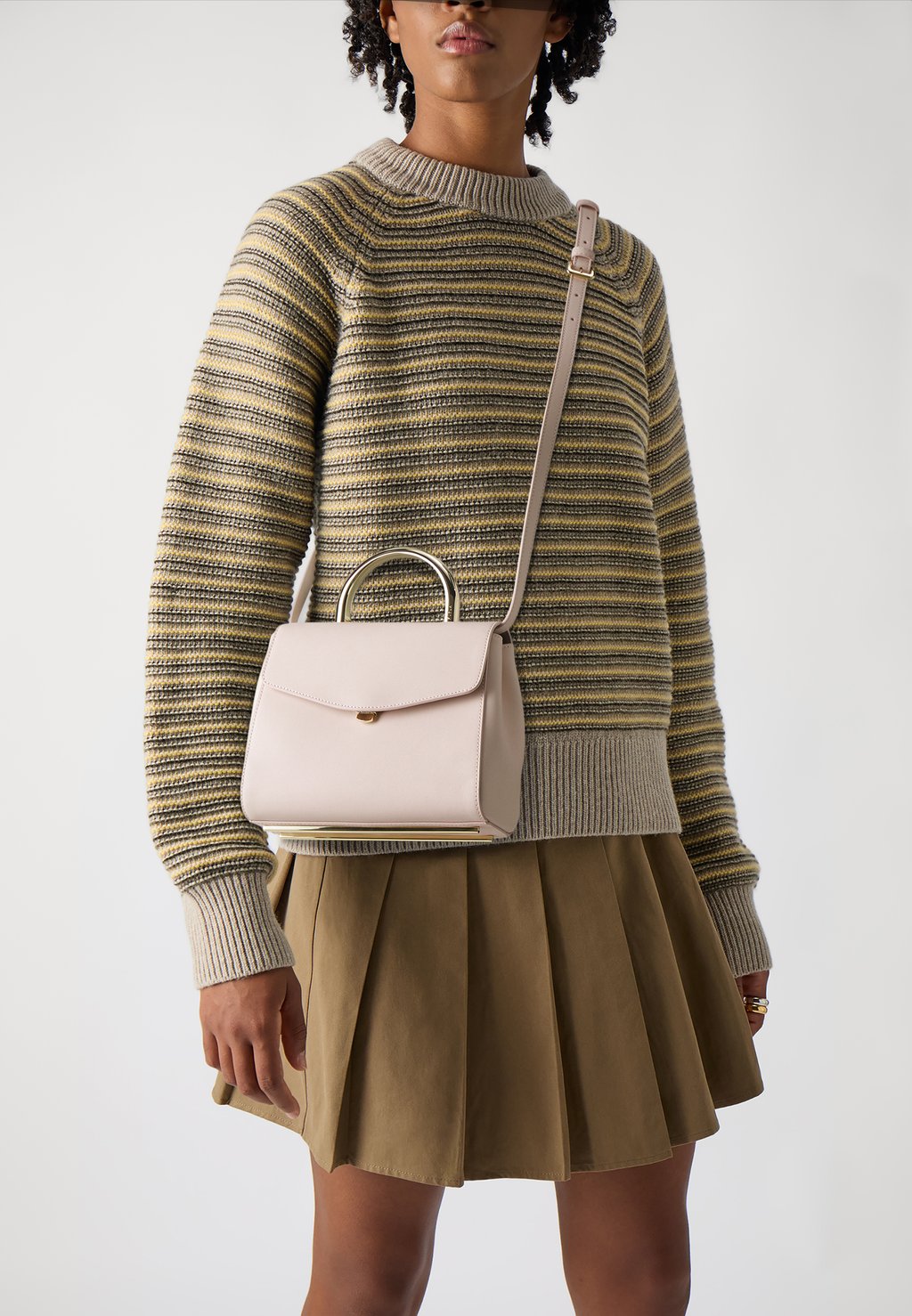 

Сумка MERIDIANA MINI TOP HANDLE Furla, светло-розовый