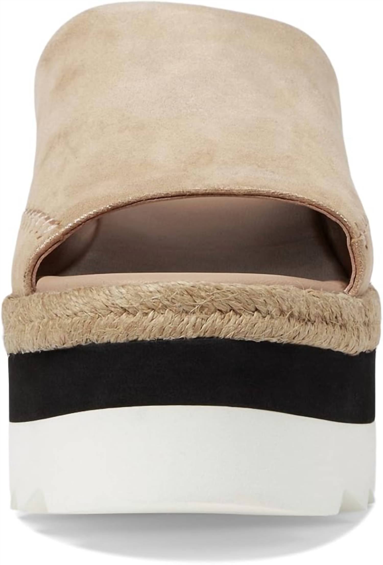 Women's Santorini Espadrille Sandal In Rose Gold Free People — фото 3
