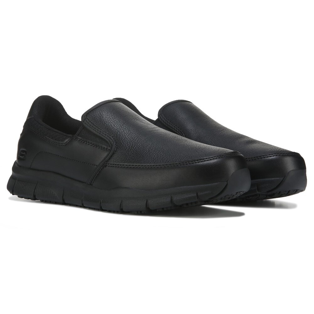 

Мужская нескользящая рабочая обувь Groton Skechers Work, черный