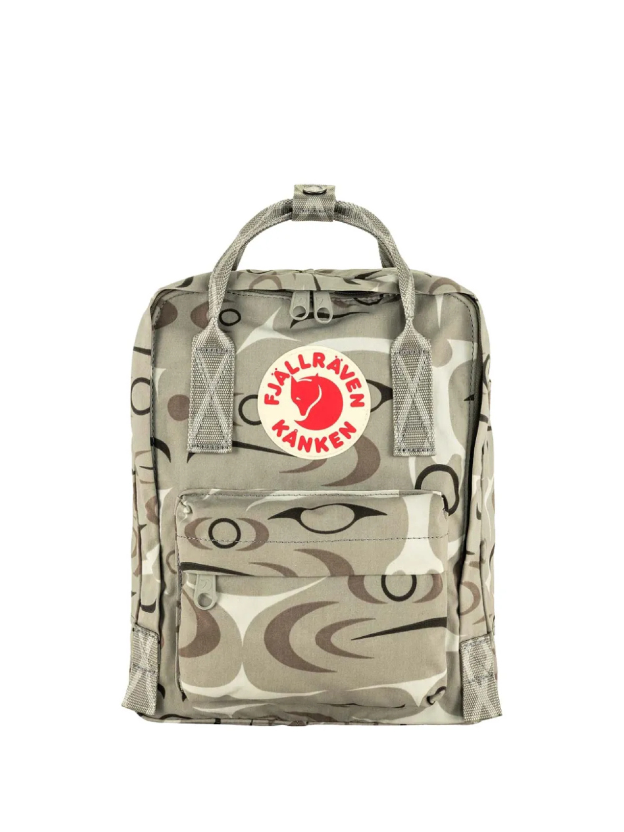 

Мини-рюкзак Fjällräven Kanken Art, серый