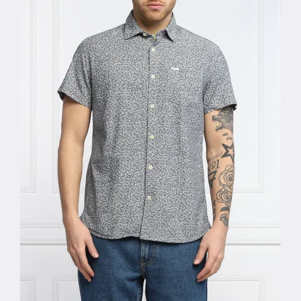 

Рубашка стандартного кроя Pepe Jeans London, синий
