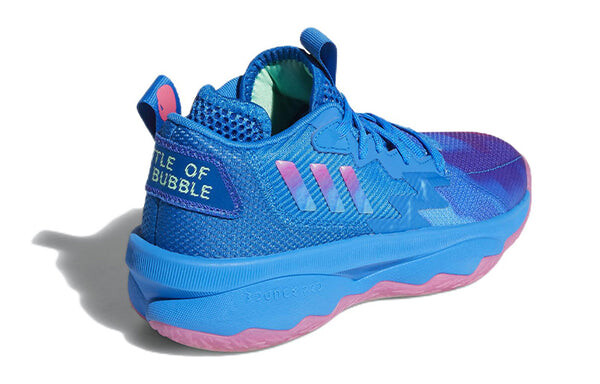 Кроссовки дама 8 j Adidas, синий — фото 4