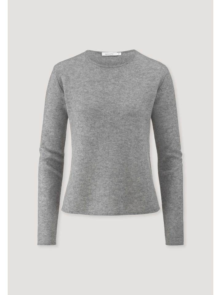 

Свитер обычной вязки светло-серого цвета Hessnatur