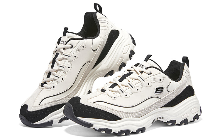 Кроссовки Skechers Chunky Sneakers Men Low-top Black/white, черный/белый — фото 4