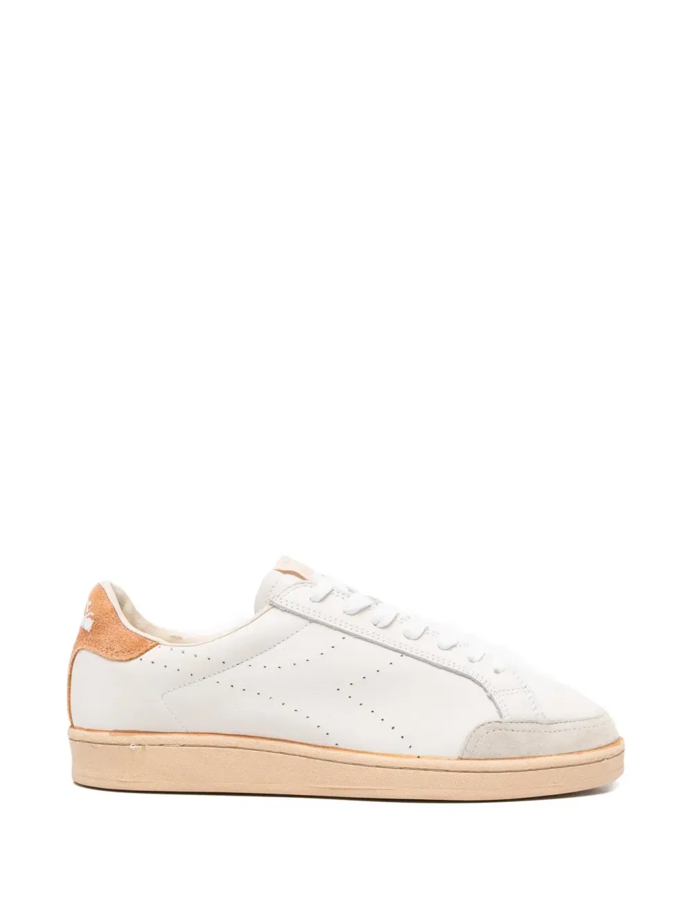 Престижные кожаные кроссовки Diadora, нейтральный