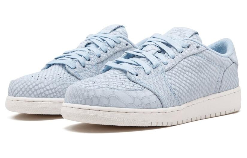Кроссовки JORDAN 1 Retro Low Ns Ice Blue GS — фото 3