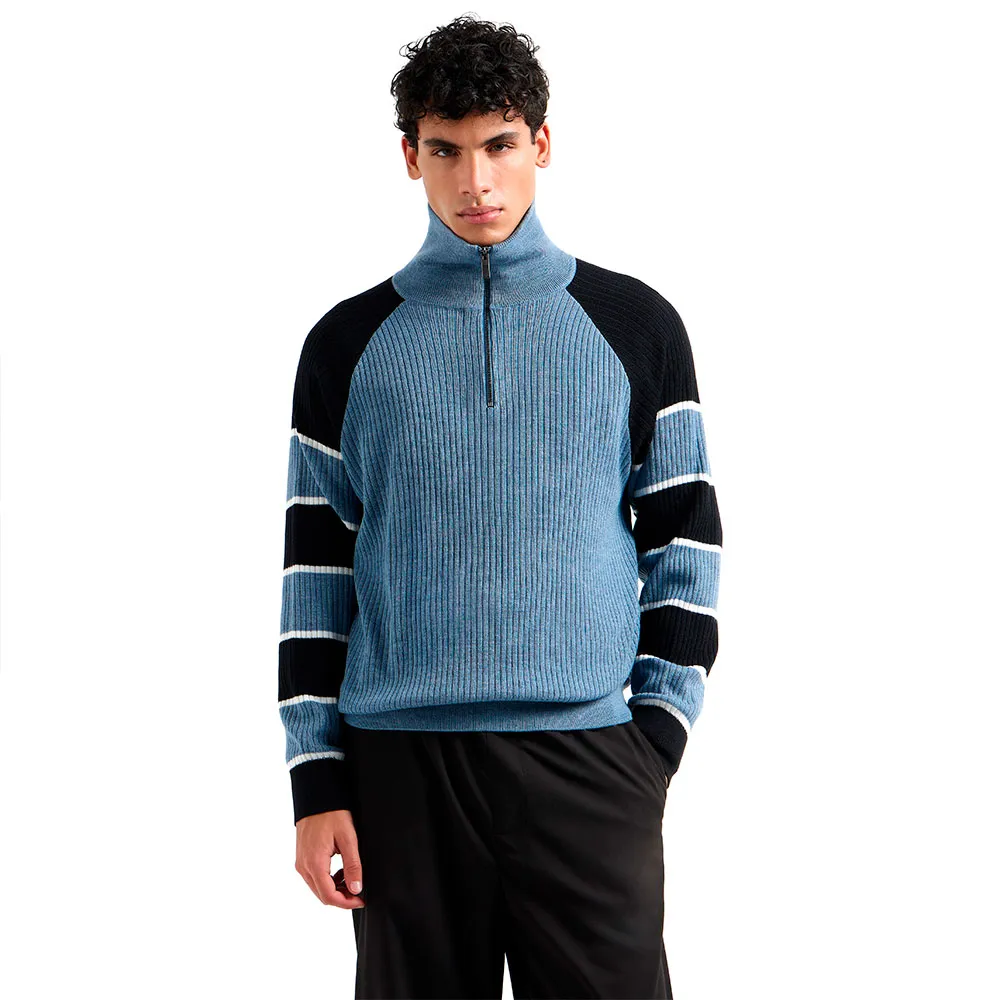 

Свитер Armani Exchange XM000685_AF11965 half zip, синий