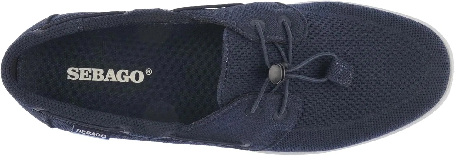 Мужские лодочные туфли Sebago Monterey, Navy Blue — фото 3