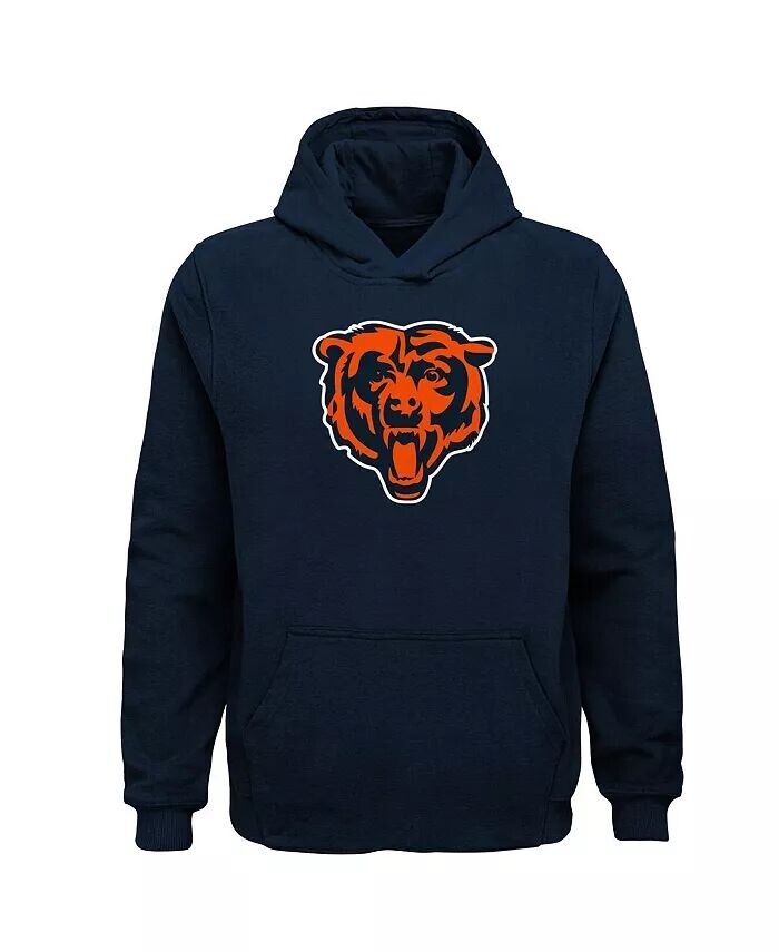 

Толстовка с капюшоном Big Boys Navy Chicago Bears Team Logo Outerstuff