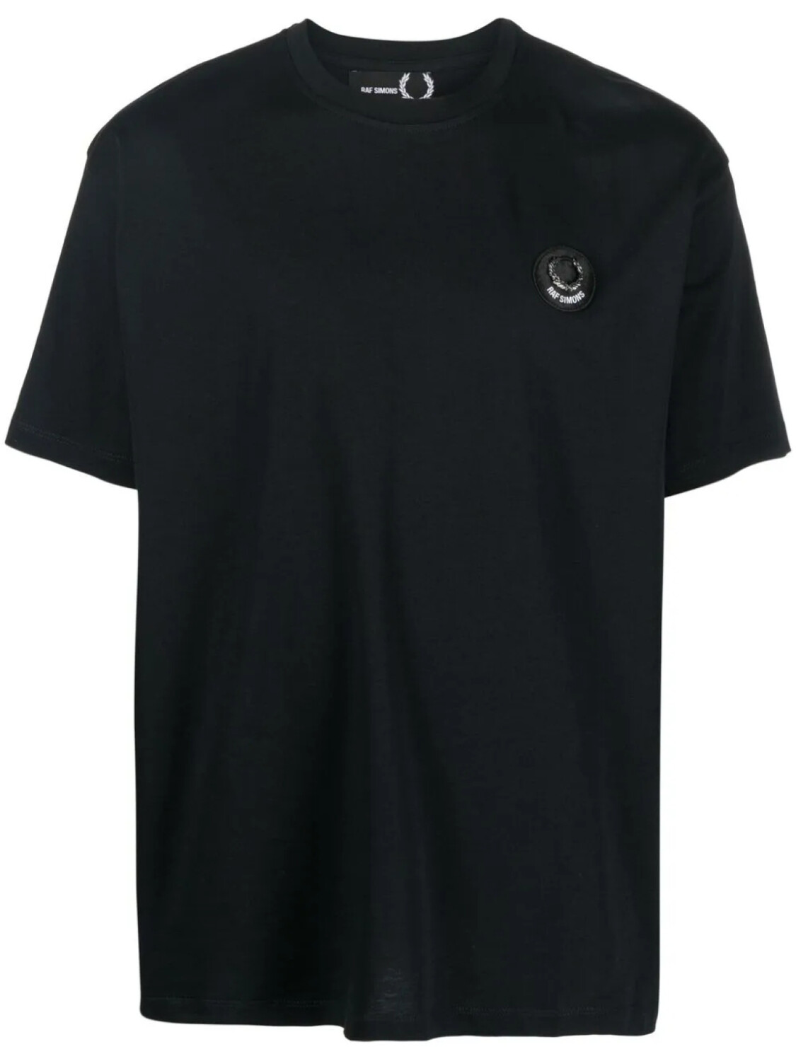 

Raf Simons X Fred Perry футболка с нашивкой-логотипом, черный