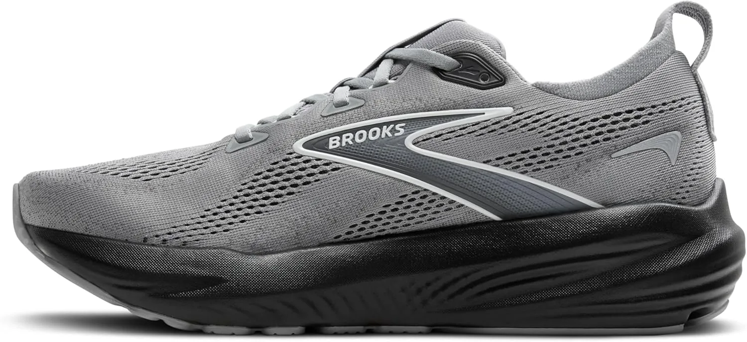 Мужские кроссовки Brooks Glycerin 22 нейтральной амортизации, серый — фото 4
