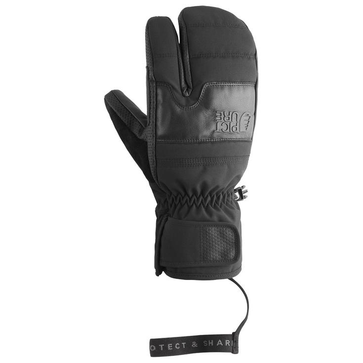 

Варежки-Спрэксы, лобстерные варежки, черные - 8 Picture