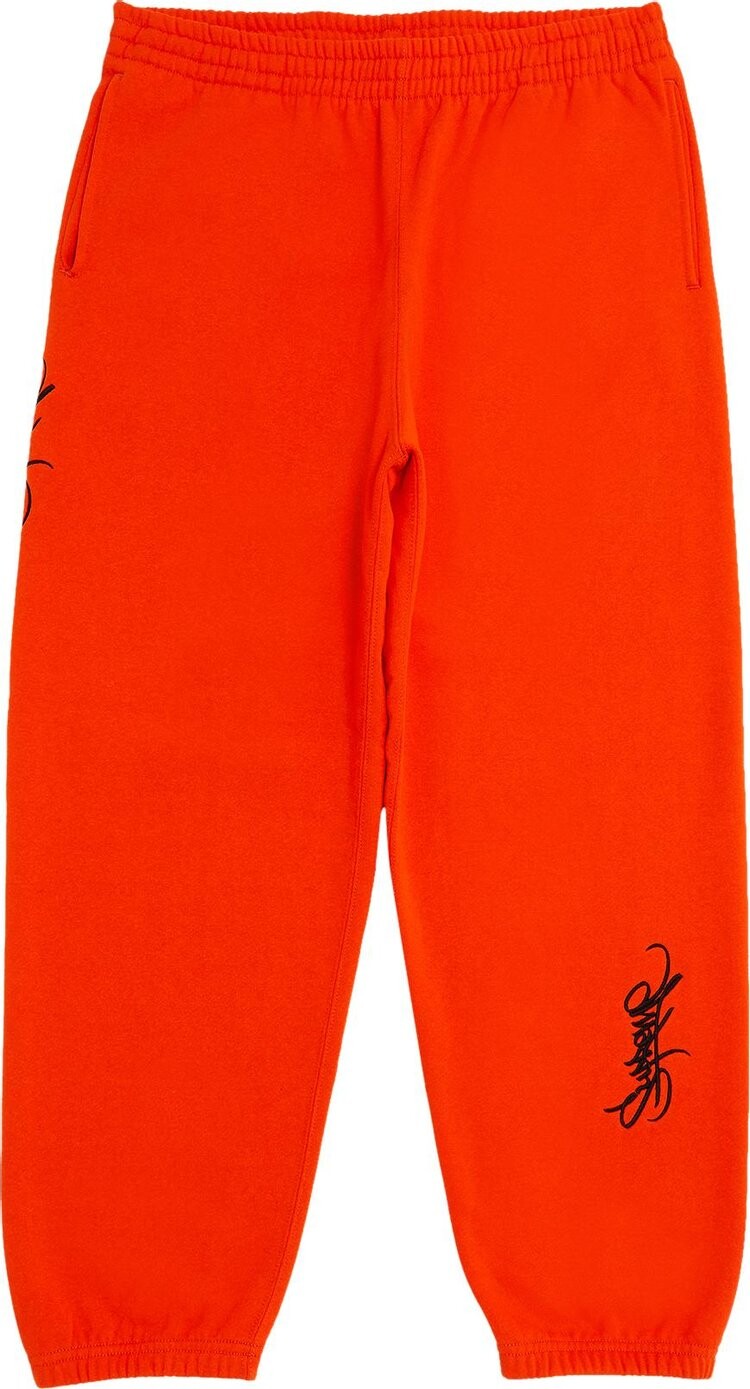 

Спортивные брюки Supreme Tag 'Bright Orange', оранжевый