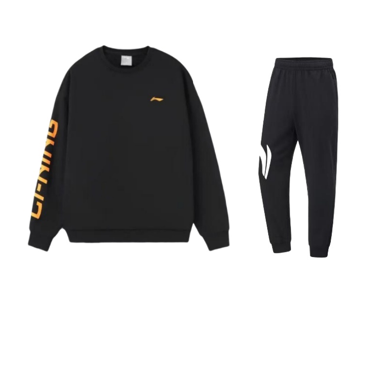 

LINING Тренировочная серия повседневная спортивная одежда Unisex Black