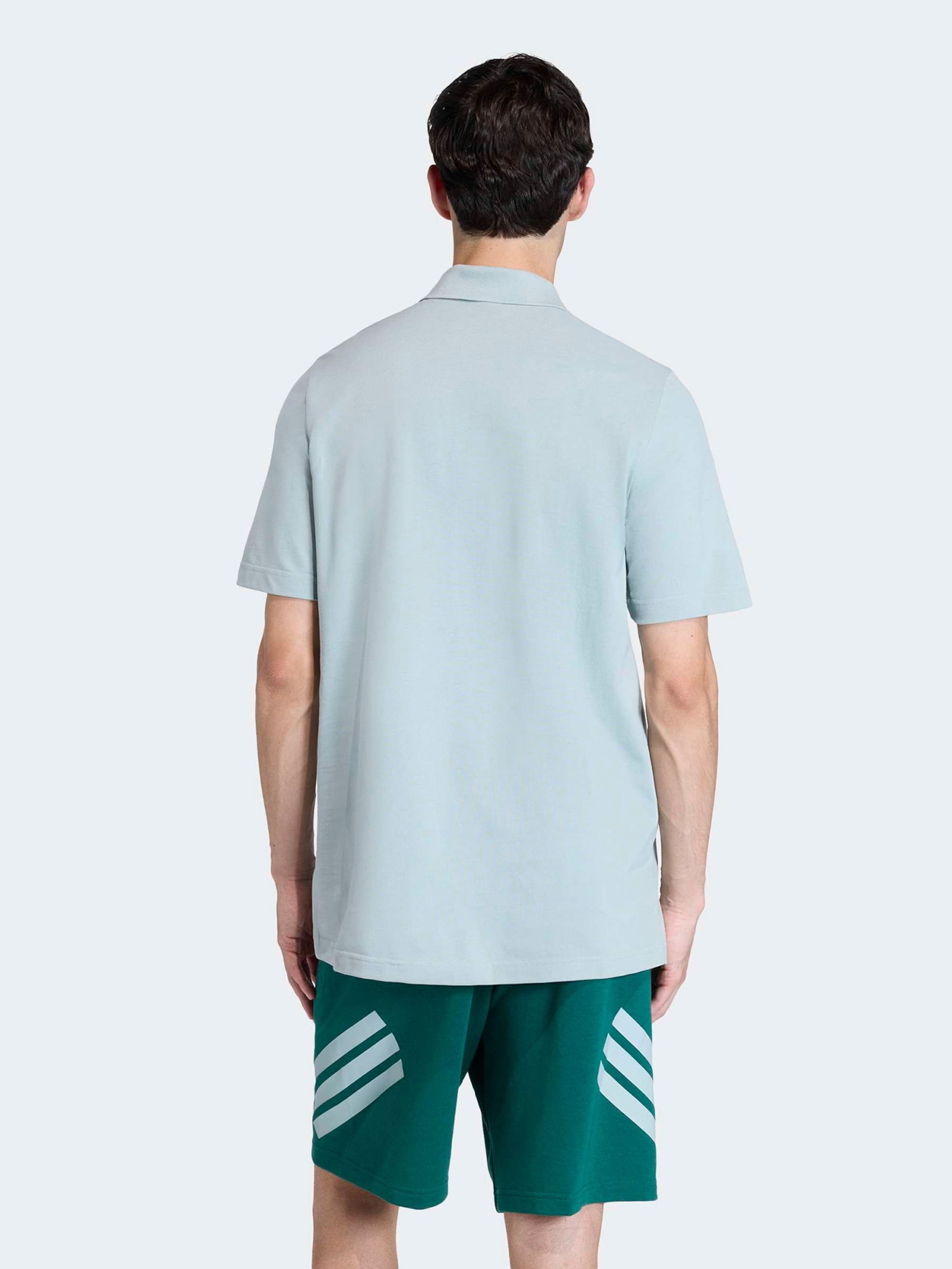 Adidas Sportswear Футболка Performance в цвете пастельный зеленый, темно-зеленый — фото 3