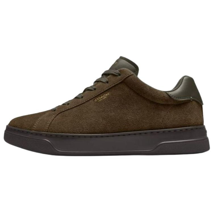 

Кроссовки Highline Low top для скейтборда мужские olive green COACH, Original Shoe Box Included