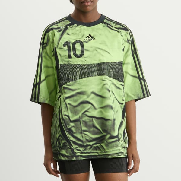 Футболка команды Adilenium teamgeist Adidas, Pulse Lime — фото 2