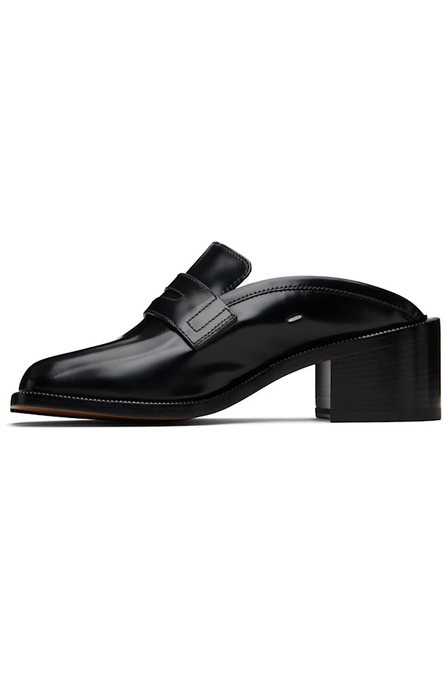 Мулы Tabi city loafer Maison Margiela, черный — фото 3
