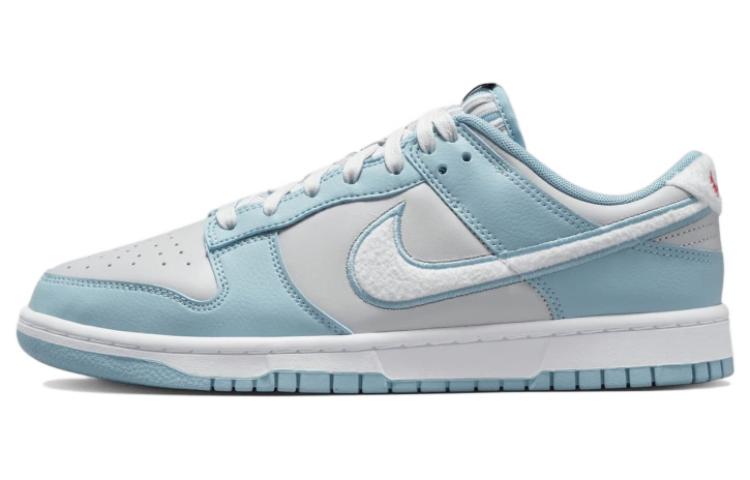 

Кроссовки Nike Dunk Low Retro Fleece Swoosh Worn Blue, голубой, Синий, Кроссовки Nike Dunk Low Retro Fleece Swoosh Worn Blue, голубой