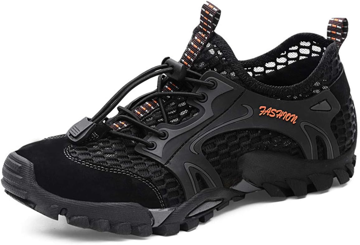 

Мужские быстросохнущие аква-кэмп кроссовки CrazcatZ для прогулок по пляжу, побережью реки, катания на лодках и байдарках Crazycatz, черный