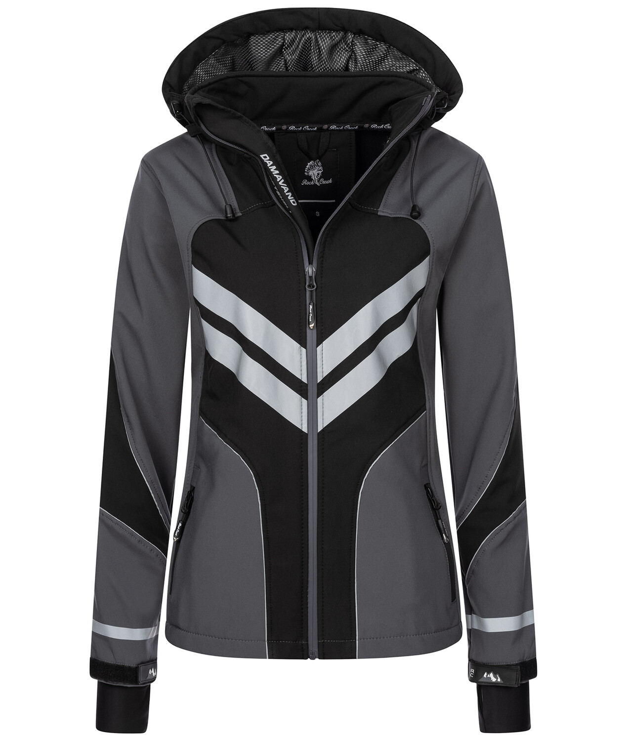 

Куртка софтшелл Rock Creek Jacke, антрацит, Черный, Куртка софтшелл Rock Creek Jacke, антрацит