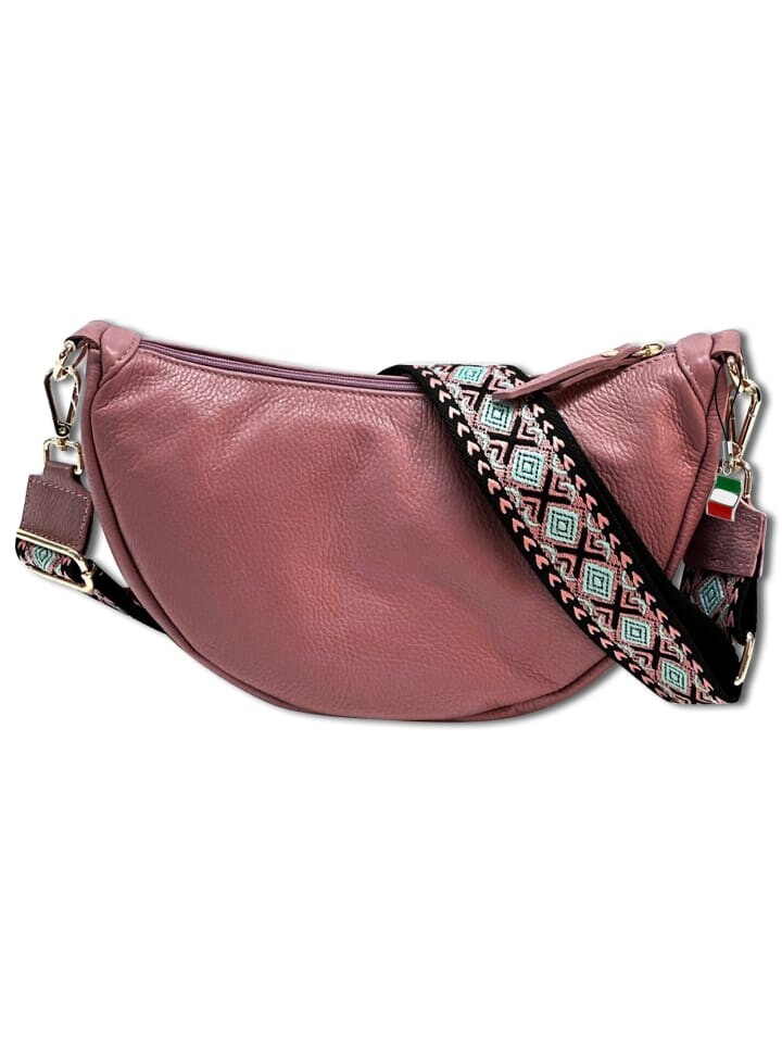

Наплечная сумка Florence Umhängetasche, Citytasche Leder rosa ca. 33cm