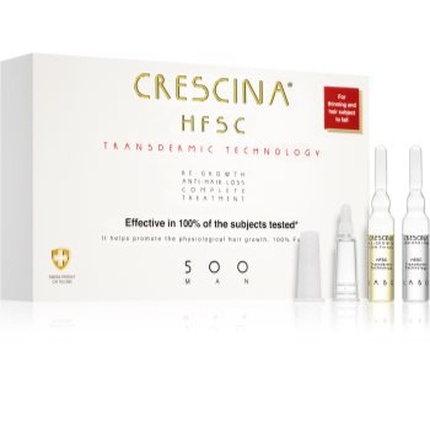 

Transdermic 500 Восстановление роста и против выпадения волос - 4 мл Crescina