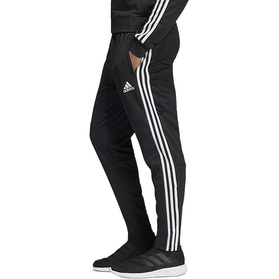 Трикотажные спортивные брюки мужские черные Adidas — фото 4