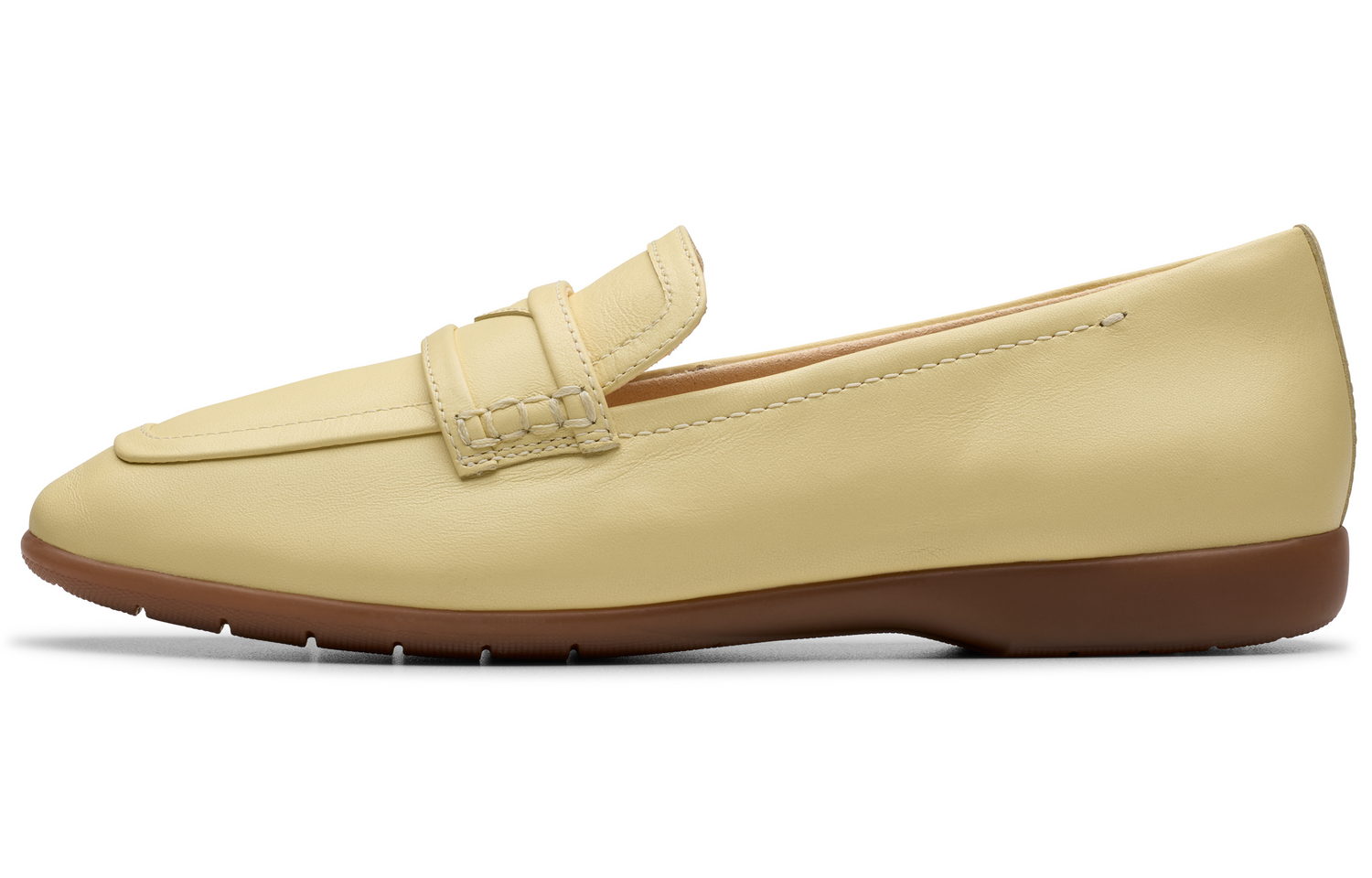 Лоферы женские Clarks, Yellow 261825334