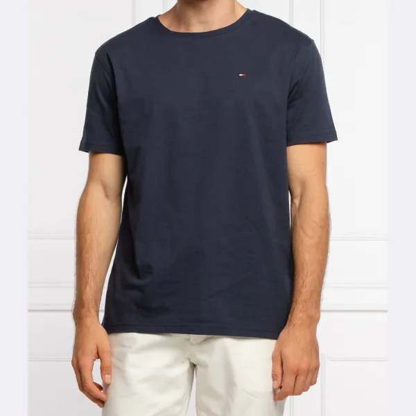 

Футболка стандартного кроя со значком Tommy Hilfiger, синий