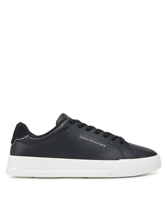 

Кроссовки Th Court Lth Detail Ess FM0FM05367 Tommy Hilfiger, черный