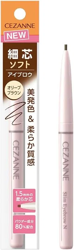 Карандаш для бровей Cezanne Slim Eyebrow N02 Olive Brown 0.125 г