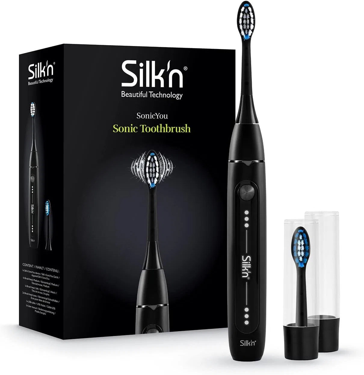 Звуковая зубная щетка «SonicYou» от Silk'n Silk'N, Black — фото 2