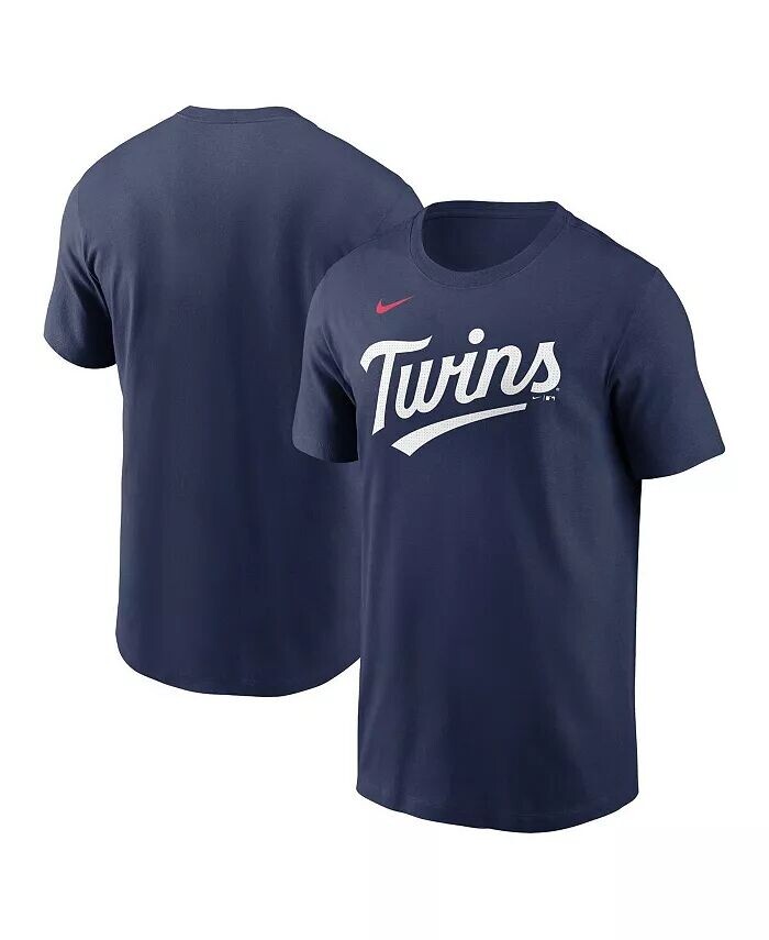 

Футболка мужская темно-синяя Minnesota Twins Fuse Wordmark Nike