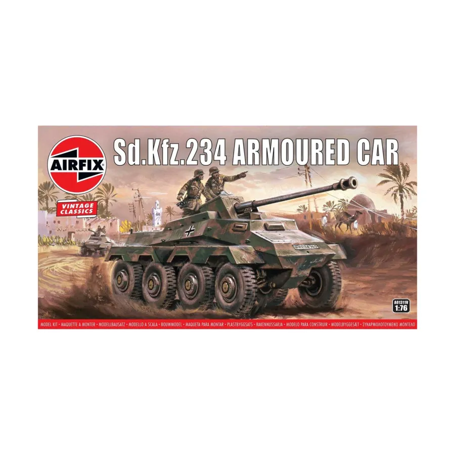 

Бронеавтомобиль Sd.Kfz.234, Vintage Classics (1:76) (Airfix)
