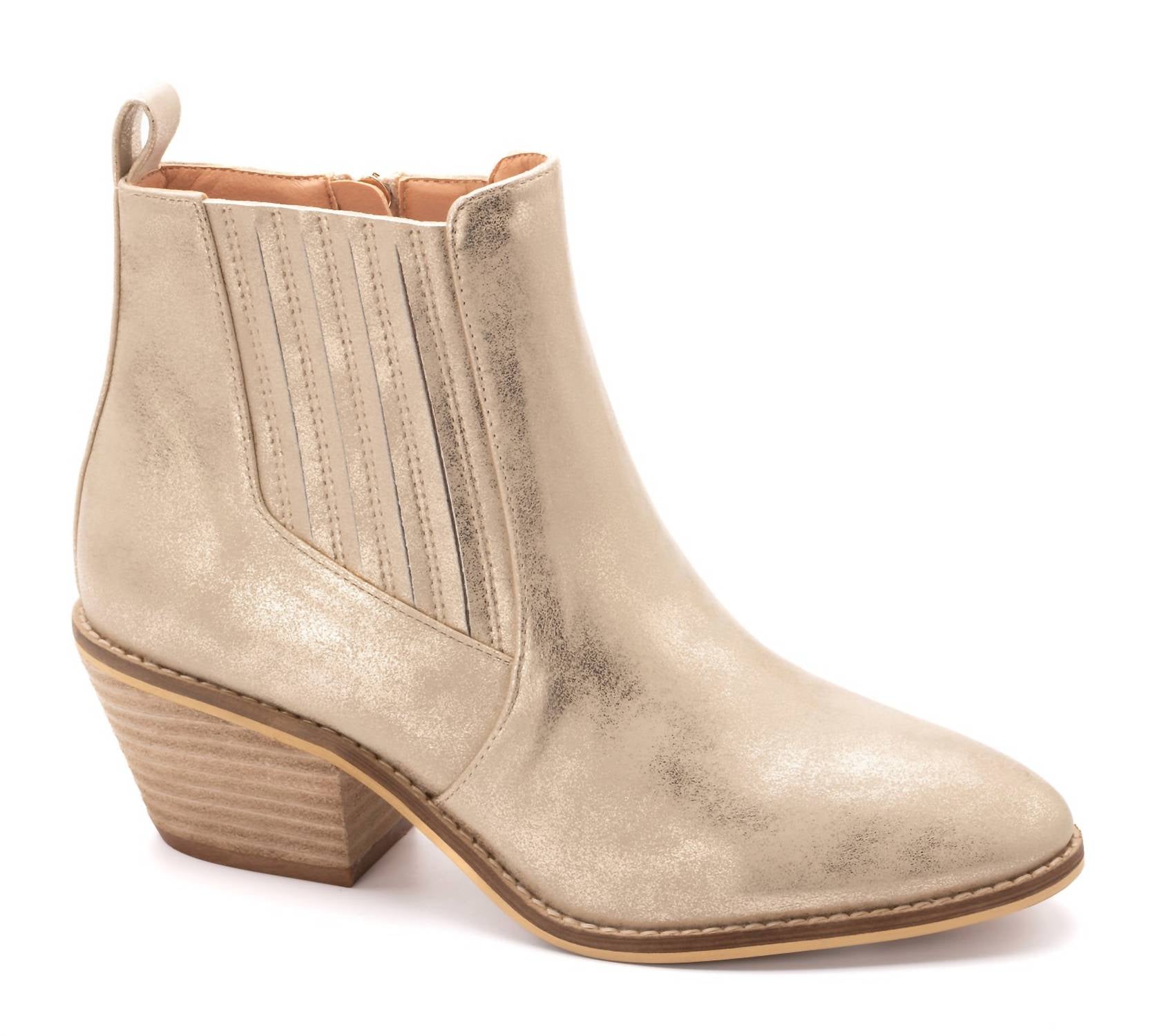 Ботинки женские Corkys Footwear, цвет gold metallic