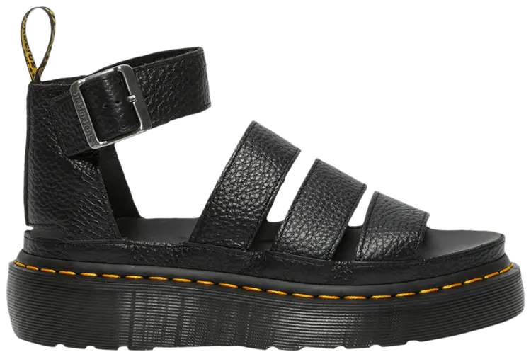 Сандалии Dr. Martens Wmns Clarissa 2 Leather Strap Sandal 'Black', черный