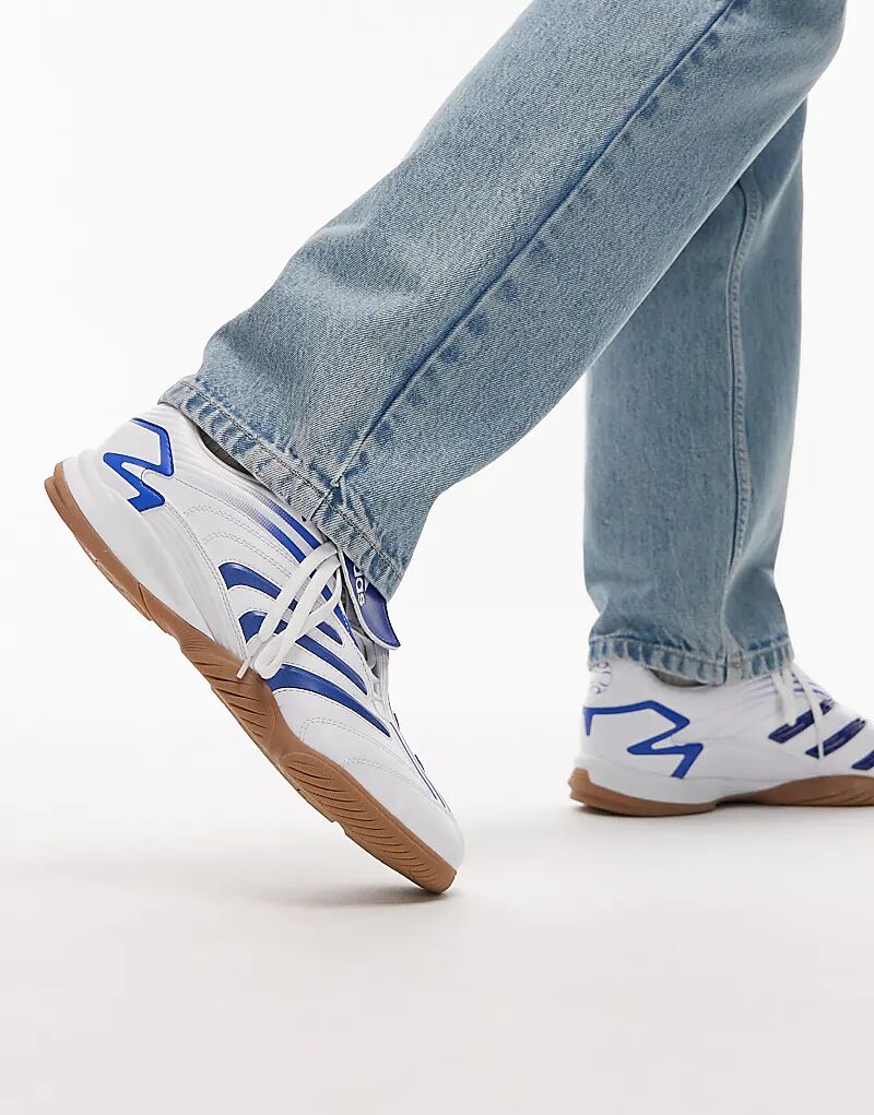 

Кроссовки Adidas Originals Predator Sala белого и синего цветов