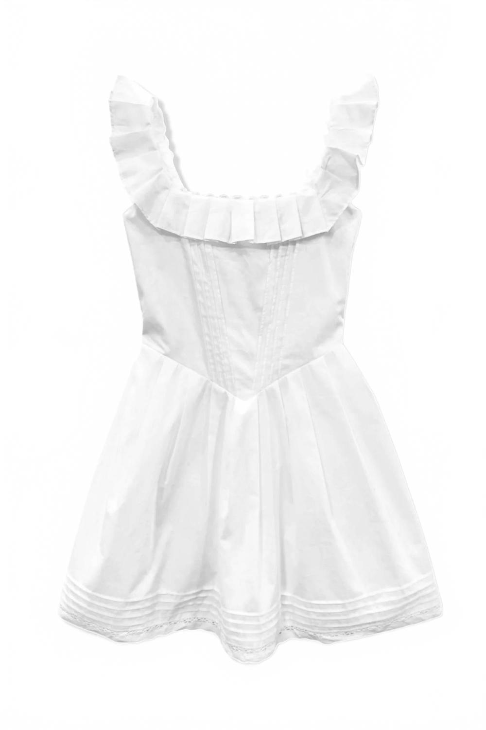 

Платье Mabel в белом цвете KatieJnyc