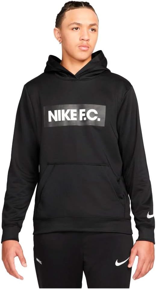 

Мужская футбольная толстовка Nike FC, Black/White/White