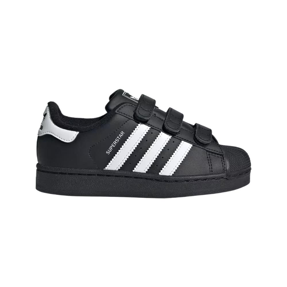 Adidas Originals Superstar 2 детские кроссовки для бега Core Black/Cloud White/Core Black — фото 3