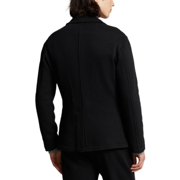 Футболка поло мужская черная FW22 Business Suits Coats Polo Ralph Lauren — фото 4