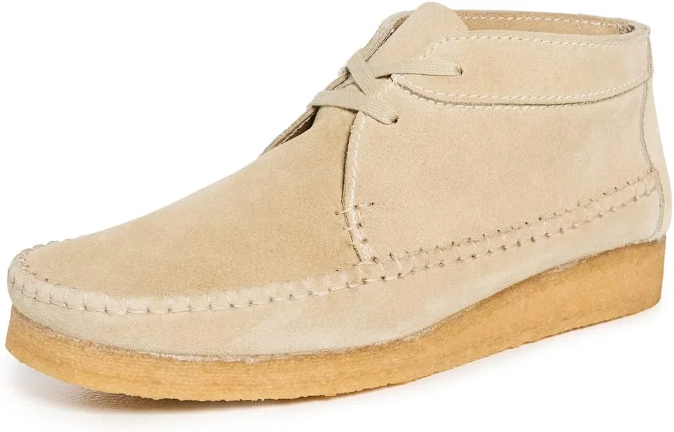 Чукка, замша, Clarks, цвет: Maple Suede