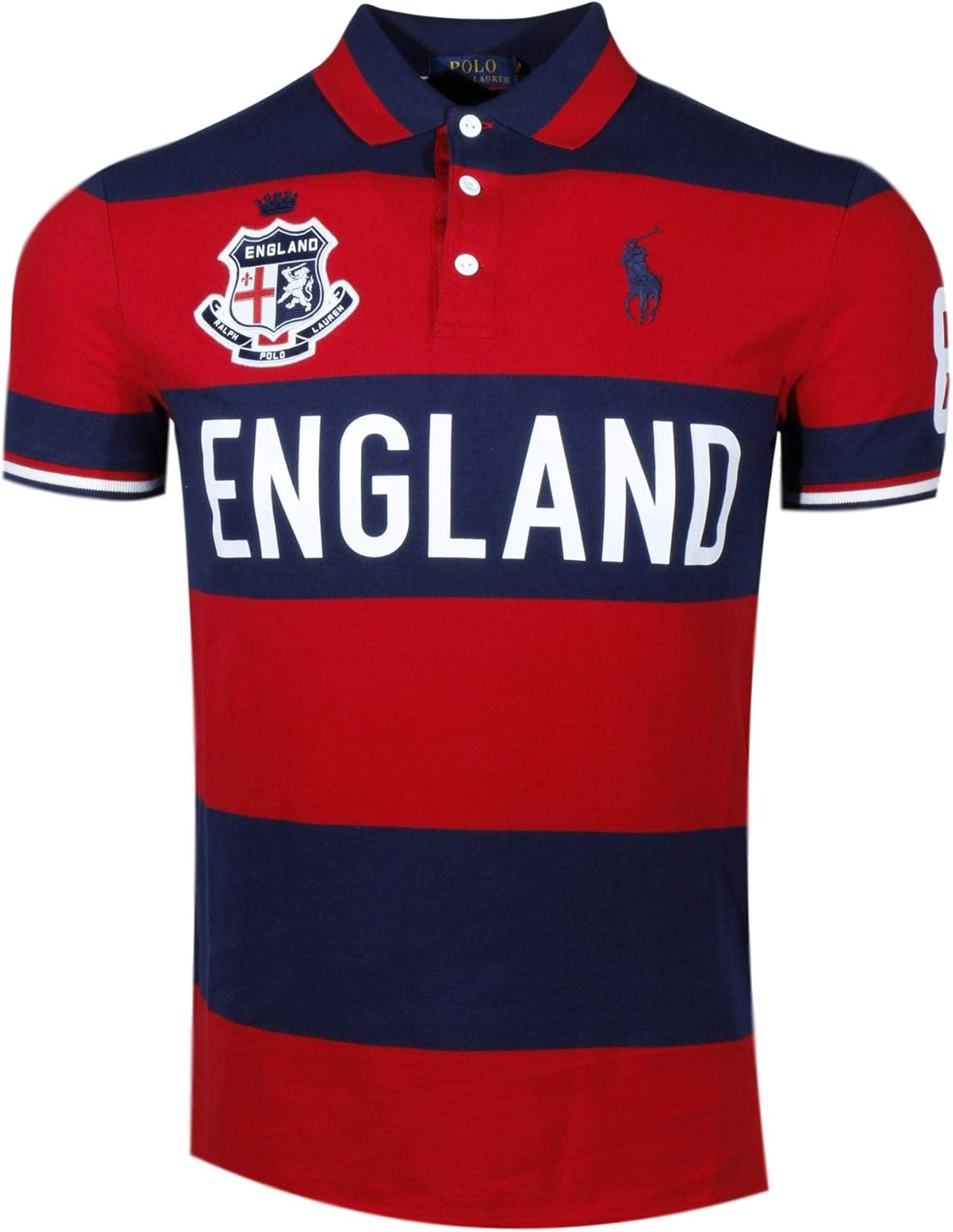 

Мужская приталенная рубашка-поло Ralph Lauren Polo Custom Country Polo - весна 2019 Polo Ralph Lauren, Navy, Синий, Мужская приталенная рубашка-поло Ralph Lauren Polo Custom Country Polo - весна 2019 Polo Ralph Lauren, Navy