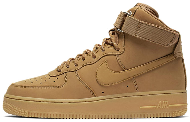 

Кроссовки Nike Air Force 1 High Flax 2019, Коричневый, Кроссовки Nike Air Force 1 High Flax 2019