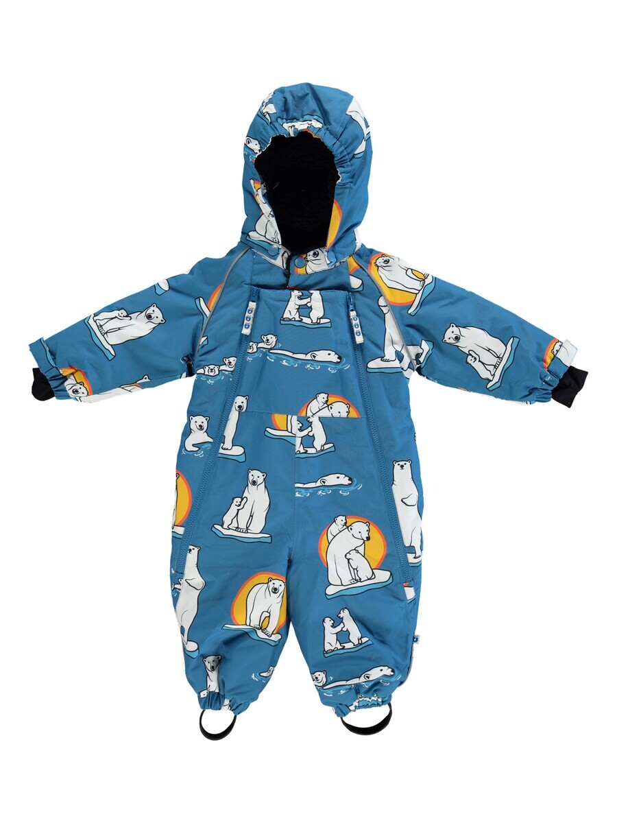 

Дождевик Småfolk Athletic Suit, синий