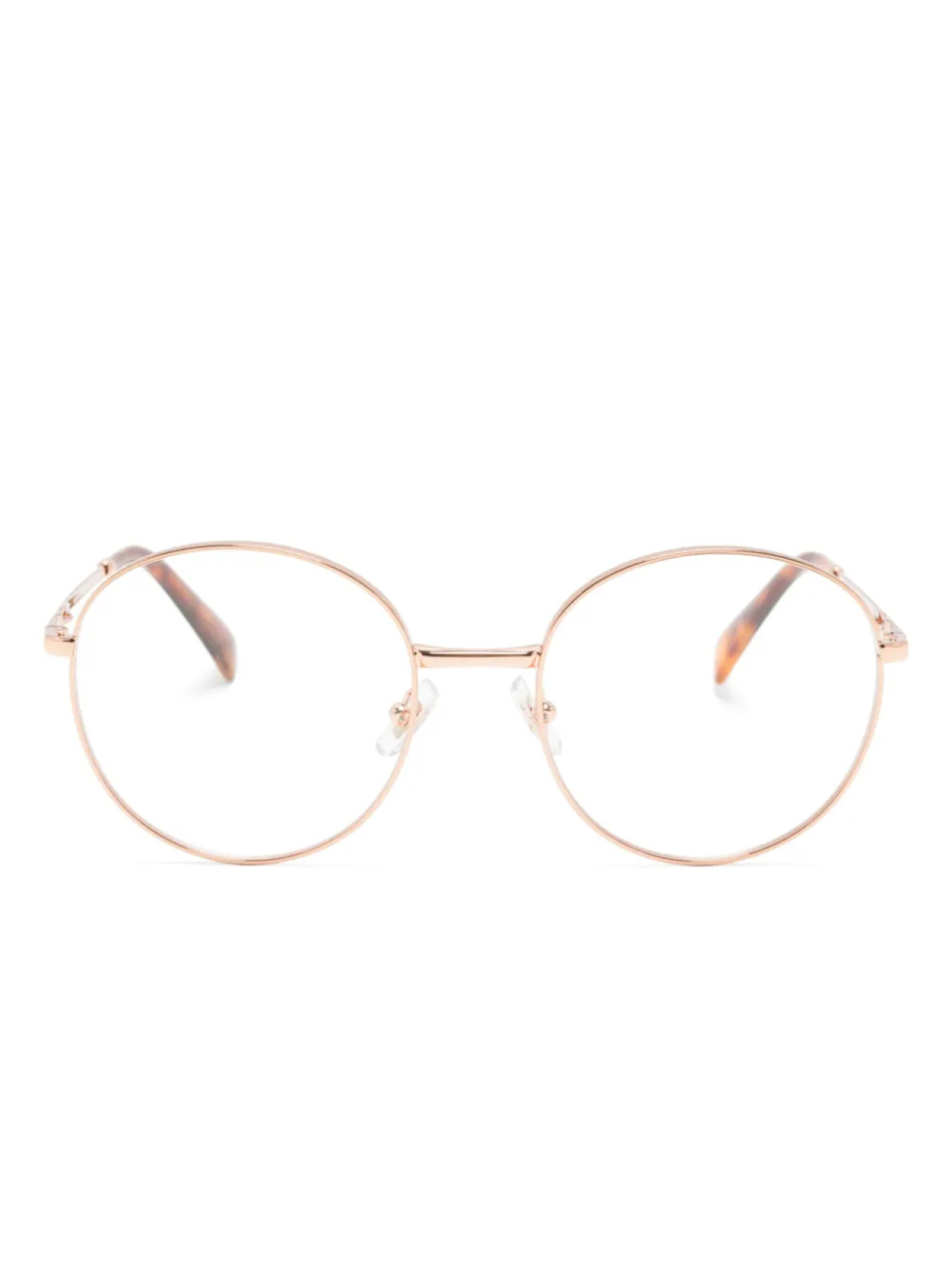 

Miu Miu Eyewear очки в круглой оправе, золотой