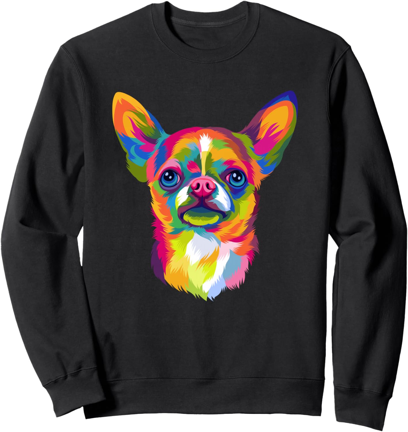 

Толстовка в стиле поп-арт с изображением чихуахуа для мужчин, женщин, детей и любителей собак, черная (black 19-3911tcx), размер S Chihuahua Dog Design Gift For Men And Women, Черный, Толстовка в стиле поп-арт с изображением чихуахуа для мужчин, женщин, д