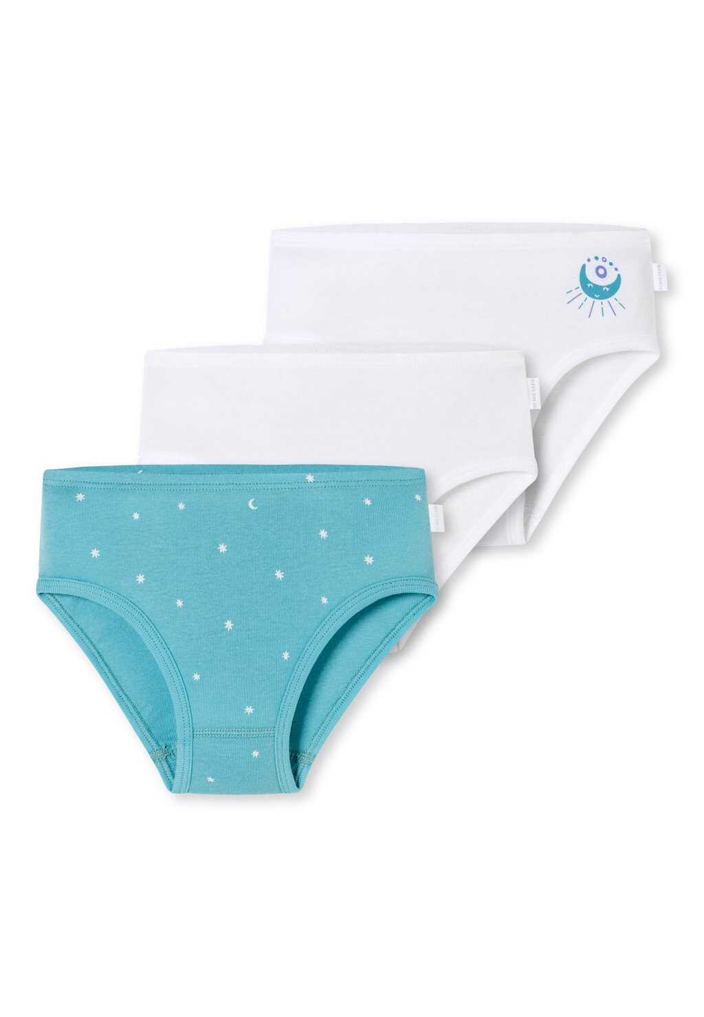 

Трусы 3-PACK FINE Schiesser, светло-голубой